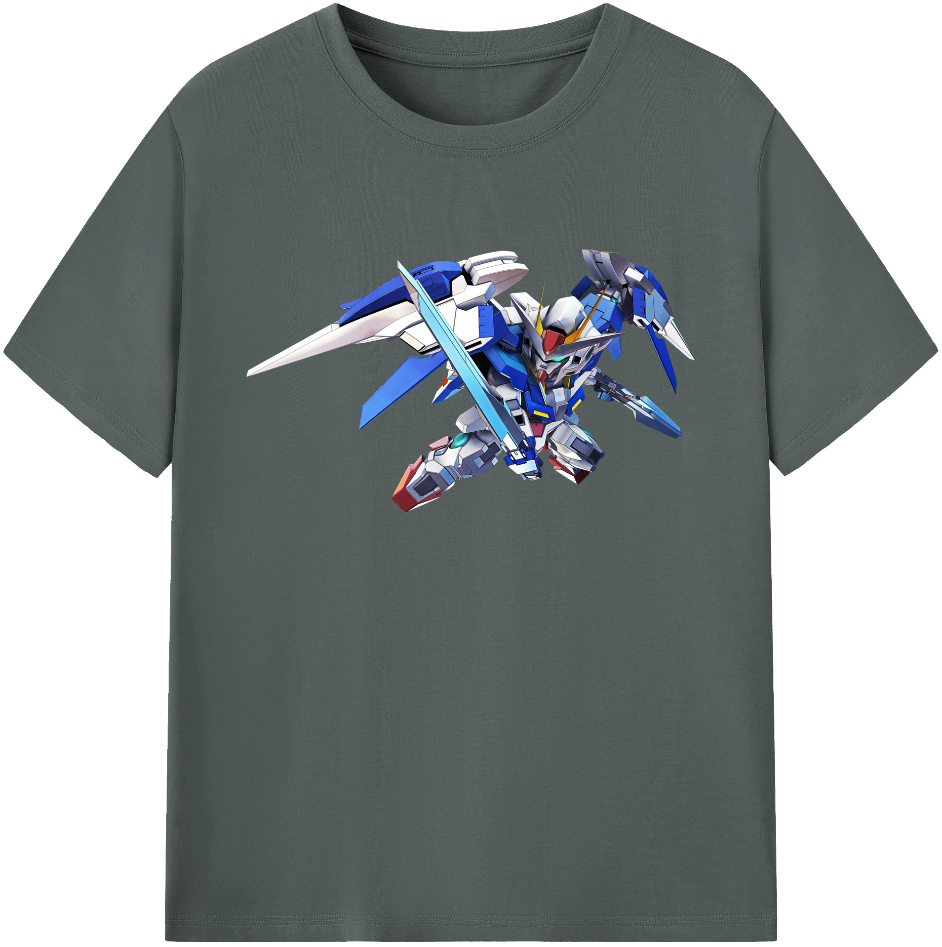 （画像用） 機動戦士ガンダム Mobile Suit Gundam 綿100％ メンズ半袖Tシャツ｜肌触りやわらか＆通気性